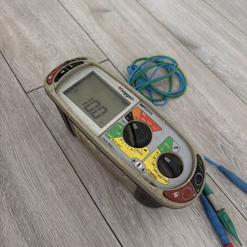 Megger mft1711 earth ground - earth,